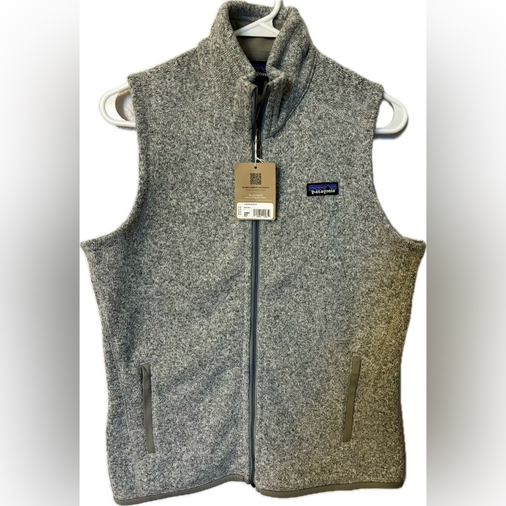 NWT Patagonia Women’s Birch White Better Sweater Vest - S